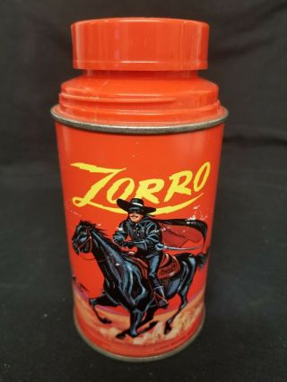 Vintage Aladdin Industries Red Zorro Thermos