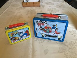 Vintage Speed Racer Metal Lunch Box 1998 The Tin Box Comp.