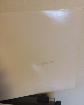 The Beatles White Album Vinyl U S A 1983 Near Mint/ Near/mint With 4/photo/ Pos