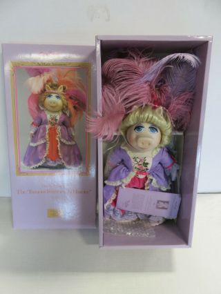 Miss Piggy As Marie Antoinette 1st Issue Doll Enesco (1983) Limited Edition 2500