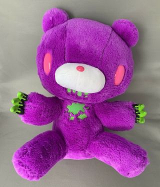 Chax - Gp Gloomy Stuffed Bear Plush Cgp - 295 Horror Tone Purple Xl 15 "