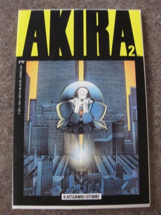 Akira Volume 2 Series 1 Comic Book Epic 1988 1st Printing