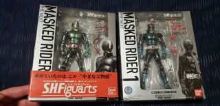 Masked Rider 1 And 2 S.  H Figuarts