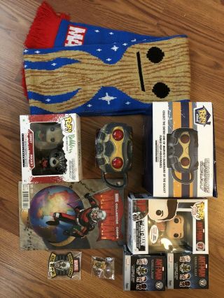 Funko Marvel Collector Corps Ant - Man Guardians Of The Galaxy Bundle