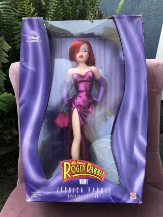 Jessica Rabbit Doll (disney Mattel Special Edition) Box - Never Been Open