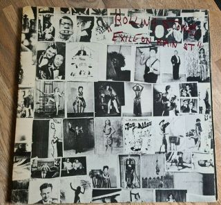 Rolling Stones 2x Lp Exile On Main Street Uk Rolling Stones 1st Press A2b1c2d2))