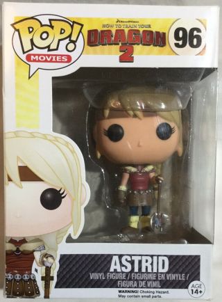 Funko Pop Movies 96 How To Train Your Dragon 2 Astrid & Protector -