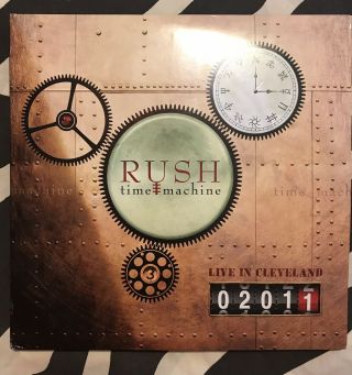 Rush Time Machine: Live In Cleveland 2011 Vinyl Album With Defect