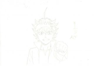 Anime Genga Not Cel Black Clover 4 Pages 43