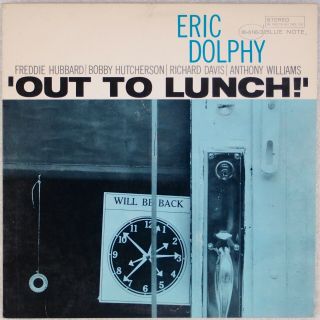 Eric Dolphy: Out To Lunch Blue Note 84163 Dmm Jazz Lp Vinyl Bobby Hutcherson