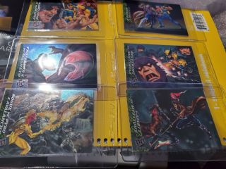 1994 Fleer Ultra X - Men Greatest Battles Foil Set