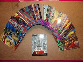 1994 Fleer Ultra X - Men Complete 150 Base Card Set