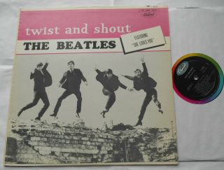 Canada Only The Beatles Twist And Shout Orig 1964 Mono Capitol T - 6054 Lp