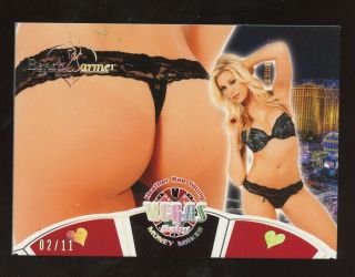 2020 Benchwarmer Vegas Baby Money Maker Silver Foil Heather Rae Young 02/11