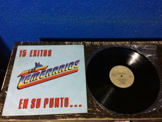 Lp Vinyl Los Temerarios.  - 15 Exitos En Su Punto