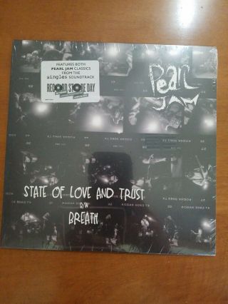 Pearl Jam - State Of Love And Trust / Breath 7 " Vinyl Single 2017 Rsd