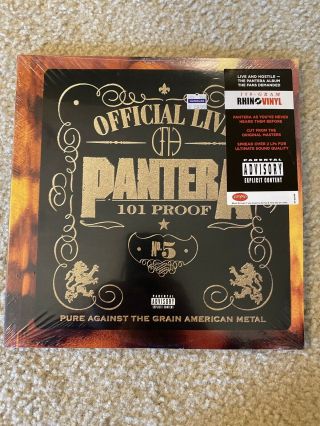 Pantera - The Great Official Live: 101 P Vinyl Record