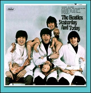 The Beatles Butcher Cover Yesterday & Today W/ Recall Letter - Mono