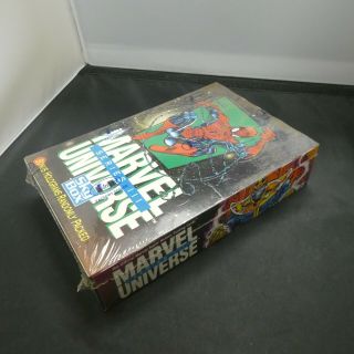 1992 Spiderman Marvel Universe Series Iii Trading Cards Box