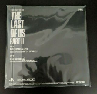 The Last Of Us Part Ii 2 Music Soundtrack 7 " Vinyl Lp Ellie Edition Exclusive