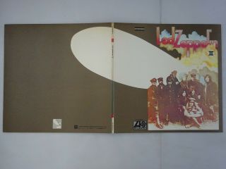Led Zeppelin Ii Atlantic P - 10101a Japan With Poster Vinyl Lp