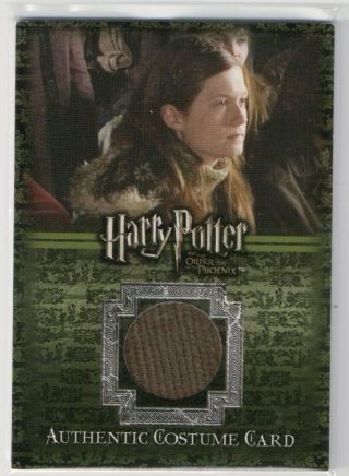 Artbox Harry Potter Costume Card Ginny Weasley C7 032/625 Ootp Bonnie Wright