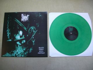 Ltd Edition Slipknot Lp - Mate.  Feed.  Kill.  Repeat.  Green Vinyl /.