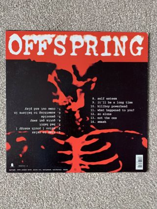 The Offspring - Smash Vinyl,  Album,  LP,  1st Pressing 1994 Epitaph 2