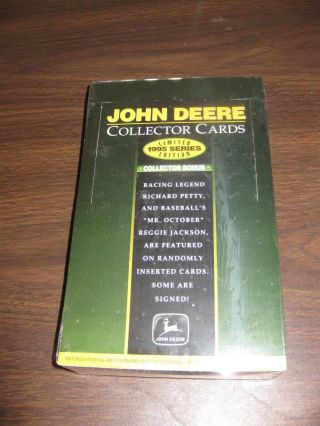 John Deere Trading Card Box 1995