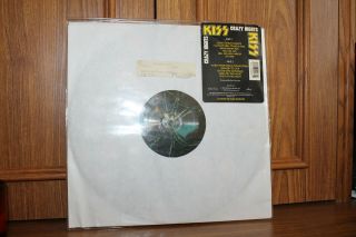 Kiss Crazy Nights Pic Disc Lp Polygram 832 - 903 - 1q - 1 1987 Ltd Edition Vg,  /vg,