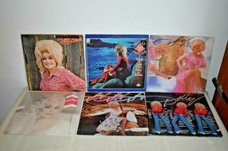 Dolly Parton 6 Lp Vinyl Albums Best Of Vol 2,  Real Love,  Heartbreaker,  More