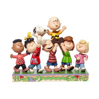 Jim Shore Peanuts Gang Celebrating 70 Years Figurine