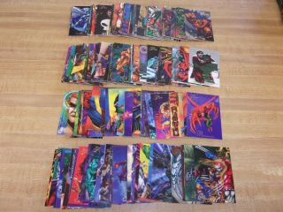 1994 Marvel Flair Annual Complete 150 Card Set