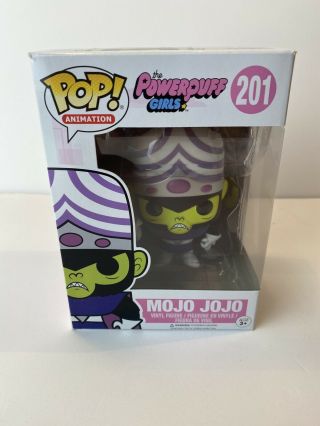 Funko Pop The Powerpuff Girls Mojo Jojo 201 Vinyl Figure Vaulted