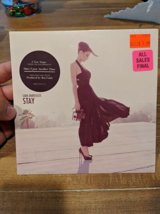 Sara Bareilles Stay 7 " & Picture Sleeve Record Store Day Still Rsd 2012