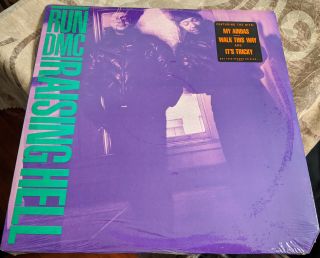 Rap/hip - Hop Lp Run - Dmc Raising Hell Profile 1986 Jam Master Jay