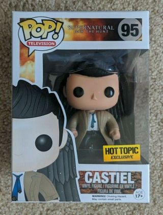 Funko - Supernatural - Castiel With Wings Hot Topic Exclusive Pop 95