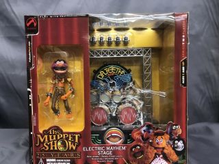 The Muppet Show 25 Years Animal Electric Mayhem Stage - Rare