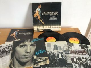 Bruce Springsteen 5lp Box Set Near,  Bonus 2lp “the River” Vinyls