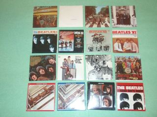 The Beatles - Complete Set Of 16 Chu Bops Mini Lp Albums - Factory