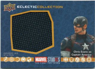2018 Marvel Studios First Ten Years Costume Chris Evans As Captain America Ec - 6