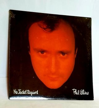 Still 1985 Atlantic Records Phil Collins No Jacket Required Lp