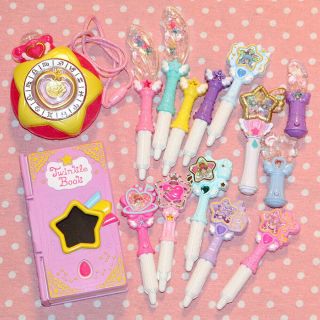 Star Twinkle Pretty Cure Dx Color Pendant & Twinkle Book With 10p Pen Precure Jp