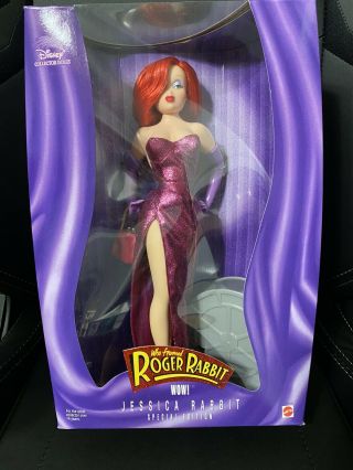 Disney Jessica Rabbit Special Edition Collector Doll Mattel Vintage