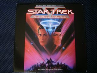 Star Trek The Final Frontier Soundtrack Record Album Lp Vinyl