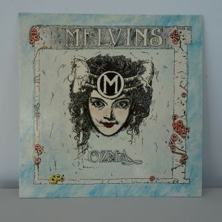 Melvins - Ozma - Lp - Tupelo Tuplp7 - Insert - 1989 - Uk - 1st Press