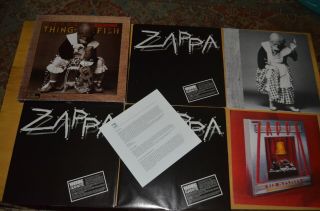 Zappa Thing Fish Skco - 74201 3 Lp,  Book Box Set Cast Digital Recording