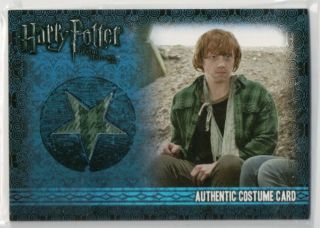 Artbox Harry Potter Costume Card Ron Weasley C6 318/450 Deathly Hallows 1