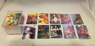 1994 Fleer Ultra X - Men Card Set 1 Thru 150 Plus 10 Foil Cards