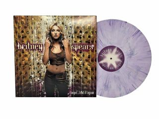 Rare Britney Spears - Oops.  I Did It Again White / Purple Vinyl Lp
